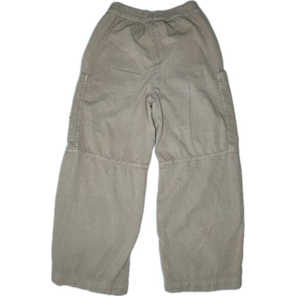 BDG Corduroy Cargo Pants Women’s Size Small Tan Wide Leg Pull On Utility Y2K - Picture 3 of 6